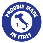 Proudly made in Italy