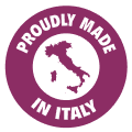 Proudly made in Italy