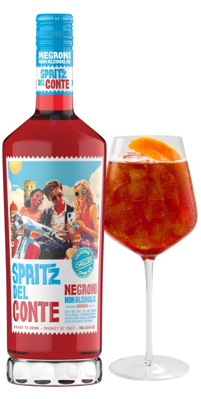 Negroni non-alcoholic