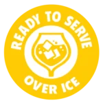 Ready to serve over ice